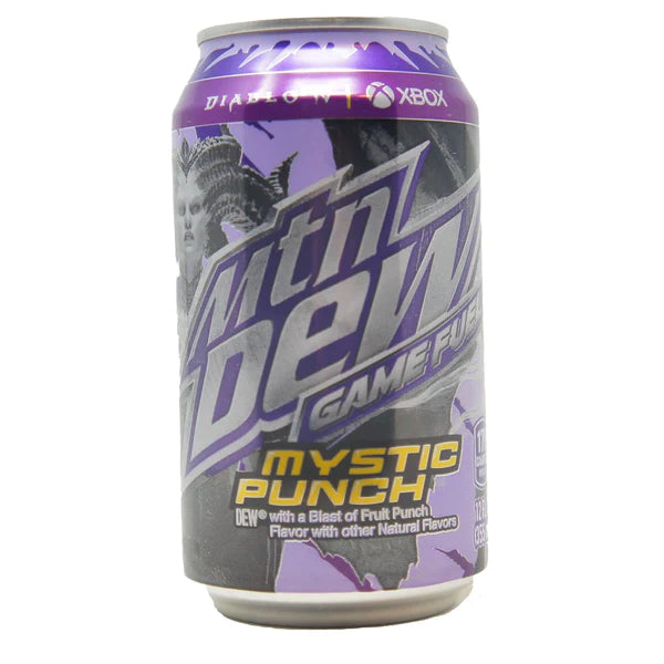 Mountain Dew Gamer Fuel Diablo Mystic Punch Can  Pixie Candy Shoppe   
