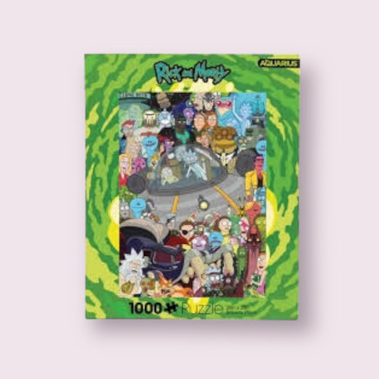 Rick & Morty 1000 Piece Puzzle  Pixie Candy Shoppe   