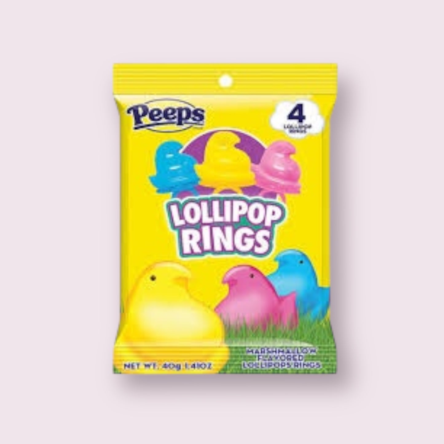 Peeps Lollipop Rings