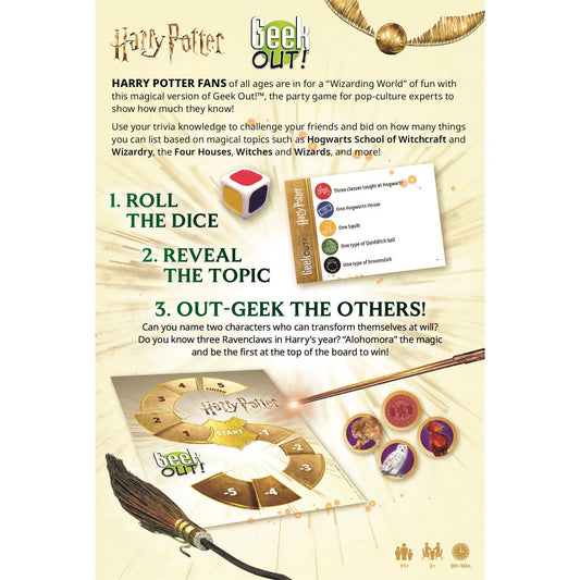 Harry Potter Geek Out Party Game