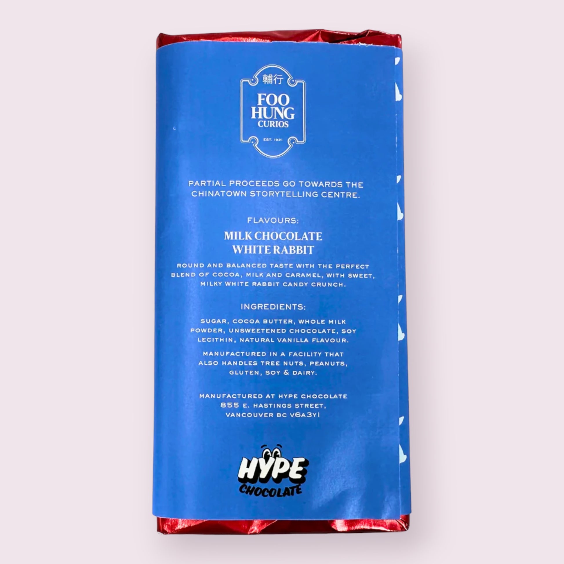 Hype Milk Chocolate White Rabbit Bar Pixie Candy Shoppe