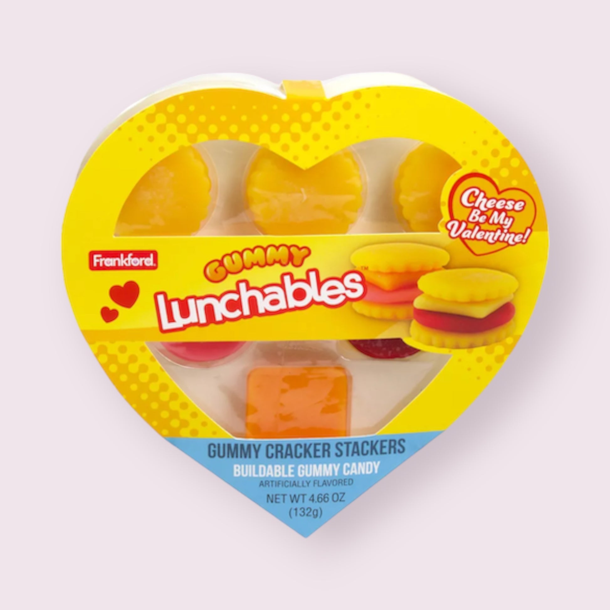 Gummy Lunchables ‘Cheese Be My Valentine’ Heart  Pixie Candy Shoppe   