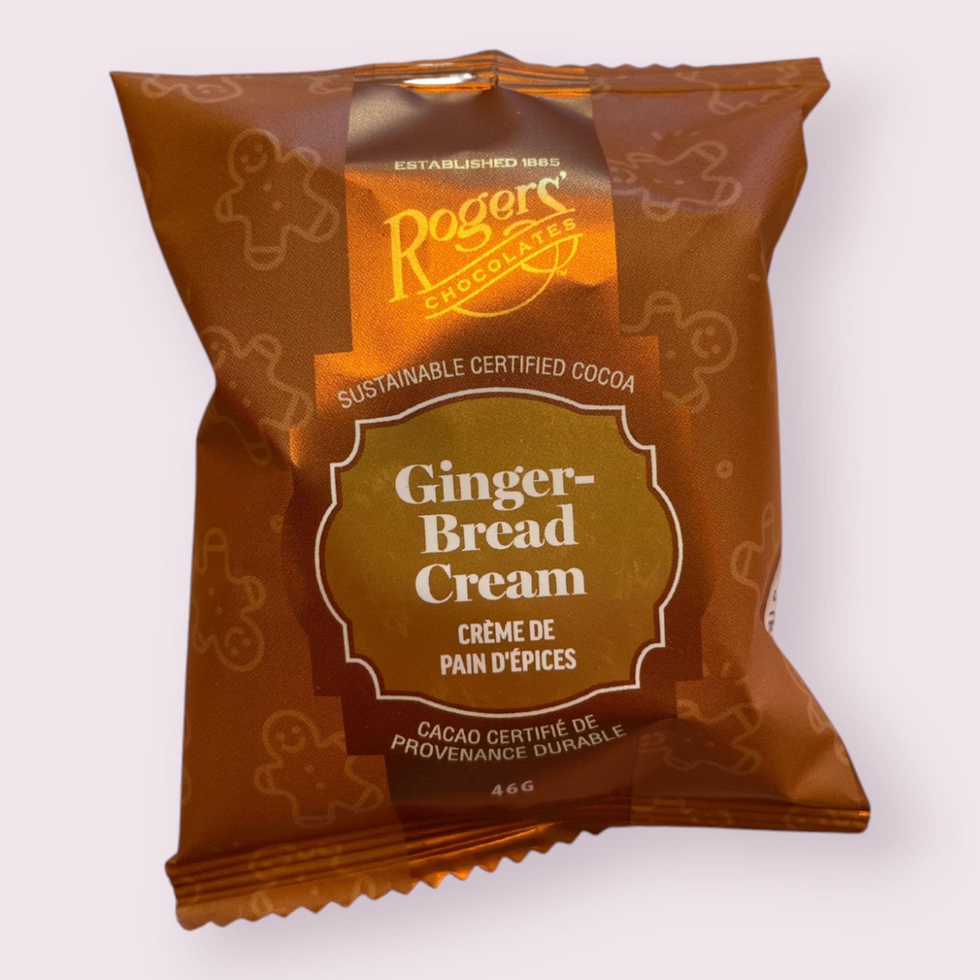 Rogers Gingerbread Cream Chocolate Pixie Candy Shoppe   