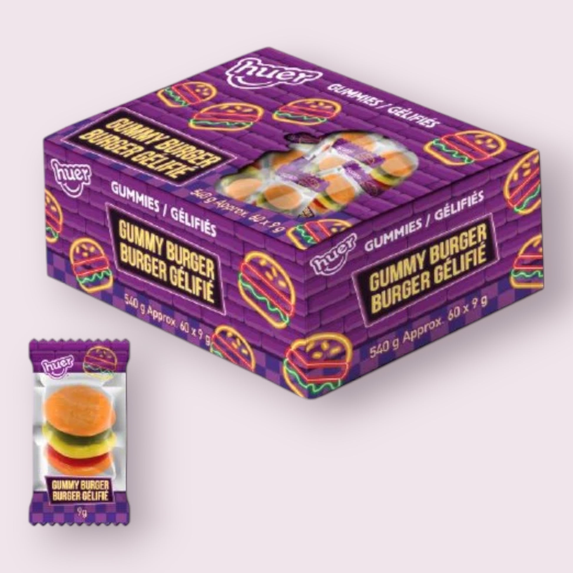 Huer Gummy Burger Pixie Candy Shoppe