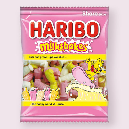 Haribo Milkshakes Bag  Pixie Candy Shoppe   