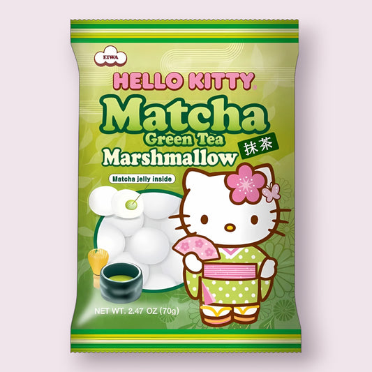 Hello Kitty Match Green Tea Marshmallows Pixie Candy Shoppe