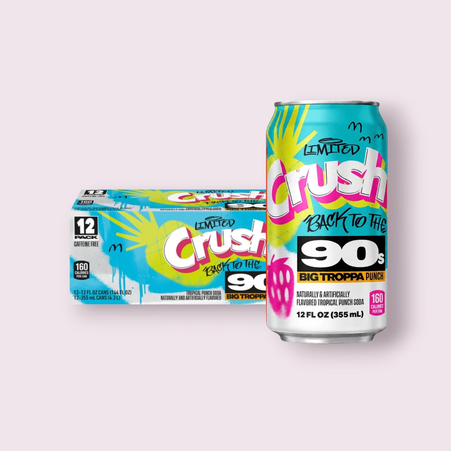 Crush Soda Can Pop Pixie Candy Shoppe Back To The 90s Big Troppa Punch