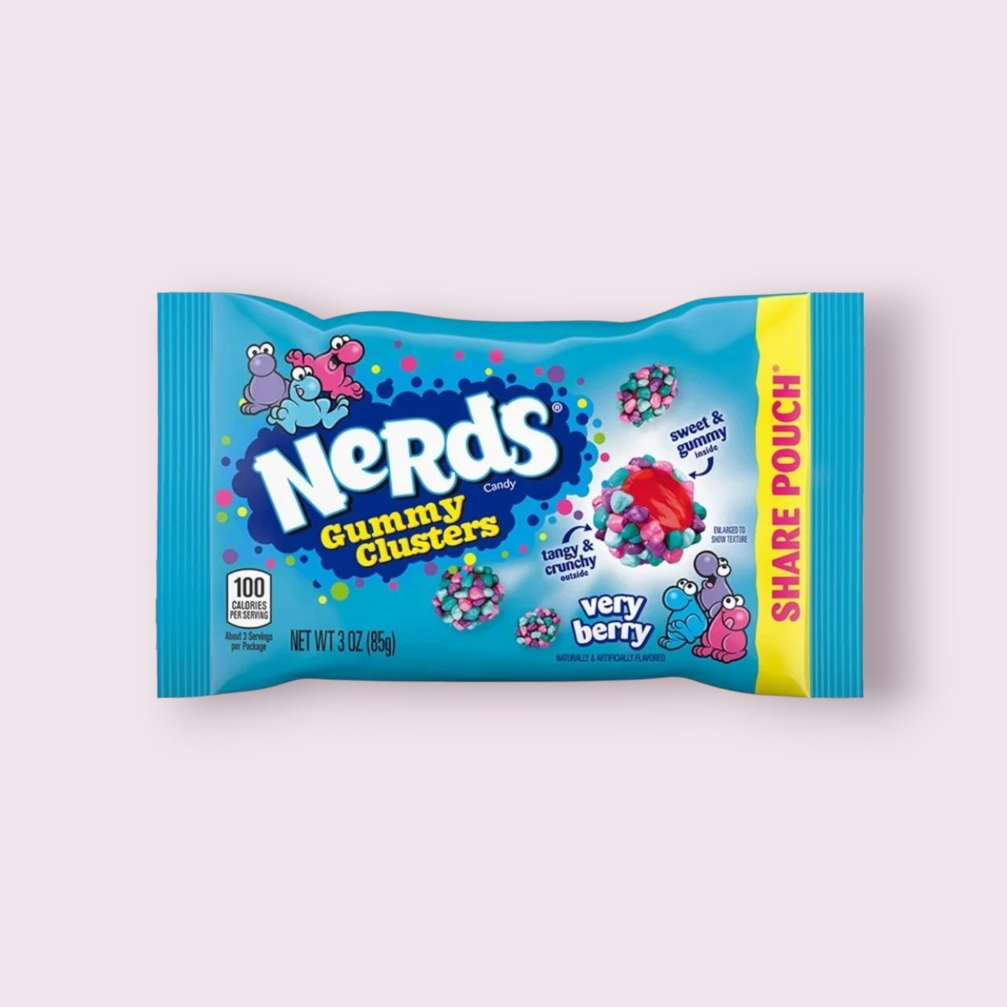 Nerds Gummy Clusters Very Berry Share Pouch