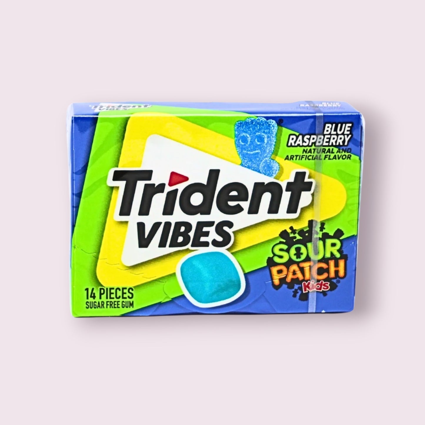 Trident Vibes Blue Raspberry Sour Patch Kids