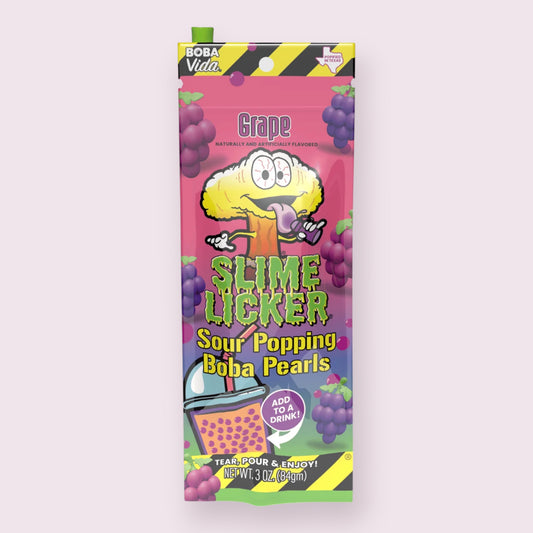 Slime Licker Sour Popping Bona Grape Pixie Candy Shoppe