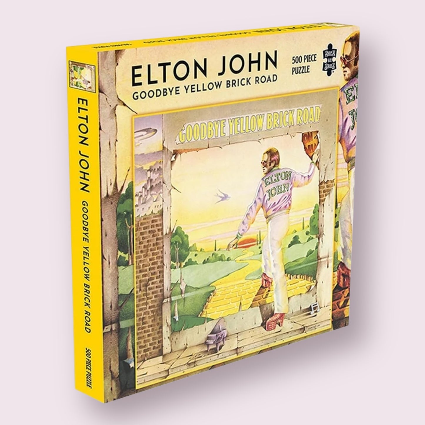 Elton John Goodbye Yellow Brick Road 500 Piece Puzzle Pixie Candy Shoppe