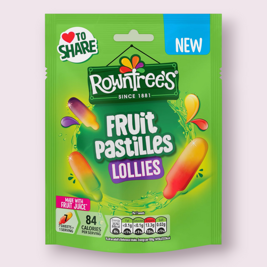 Rowntrees Fruit Pastilles Lollies Pixie Candy Shoppe