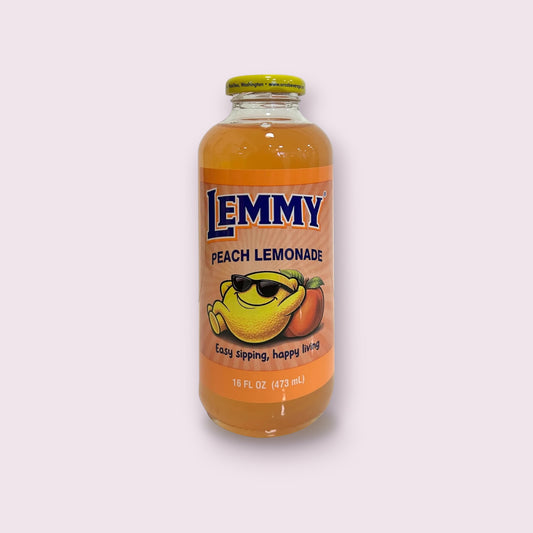 Lemmy Peach Lemonade 16oz Pixie Candy Shoppe