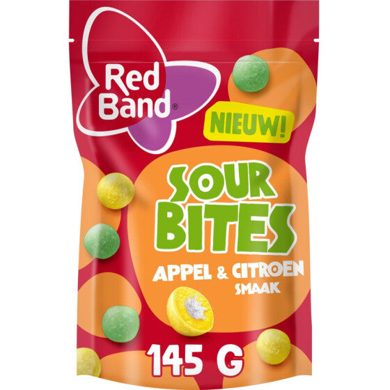 Red Band Sour Bites Apple And Citron Bag (NED)
