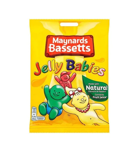 Maynards Bassetts Jelly Babies (UK) Bag