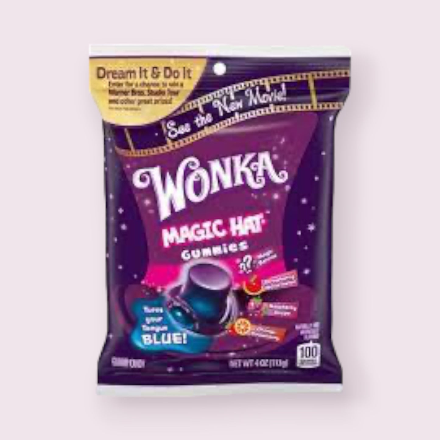Wonka Magic Hat Gummies Bag  Pixie Candy Shoppe   