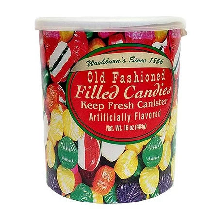 Washburn’s Filled Hard Candy Containers  Pixie Candy Shoppe   