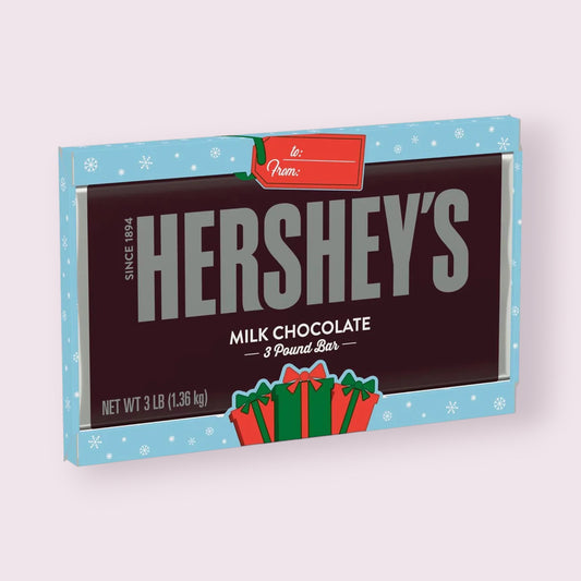 Hershey’s Milk Chocolate Christmas Gift Bar  Pixie Candy Shoppe   