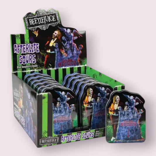 BeetleJuice Afterlife Sours Tin Pixie Candy Shoppe