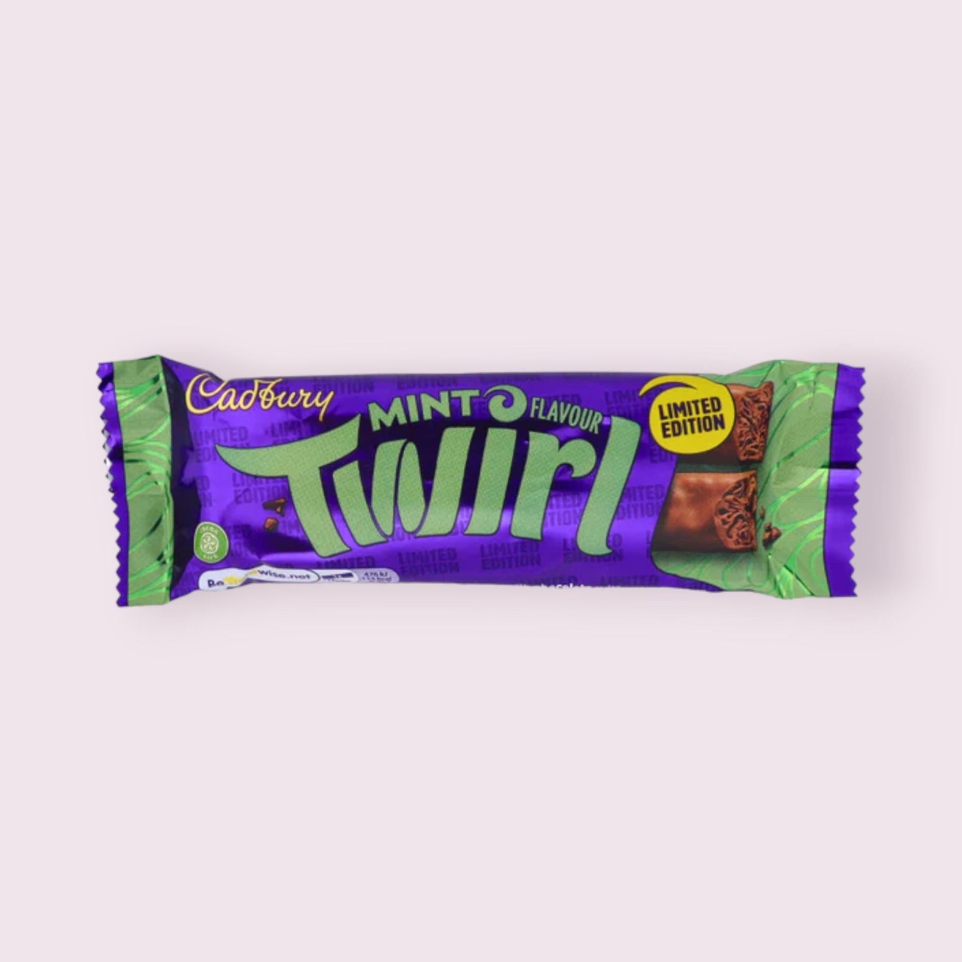 Cadbury Mint Twirl Bar  Pixie Candy Shoppe   