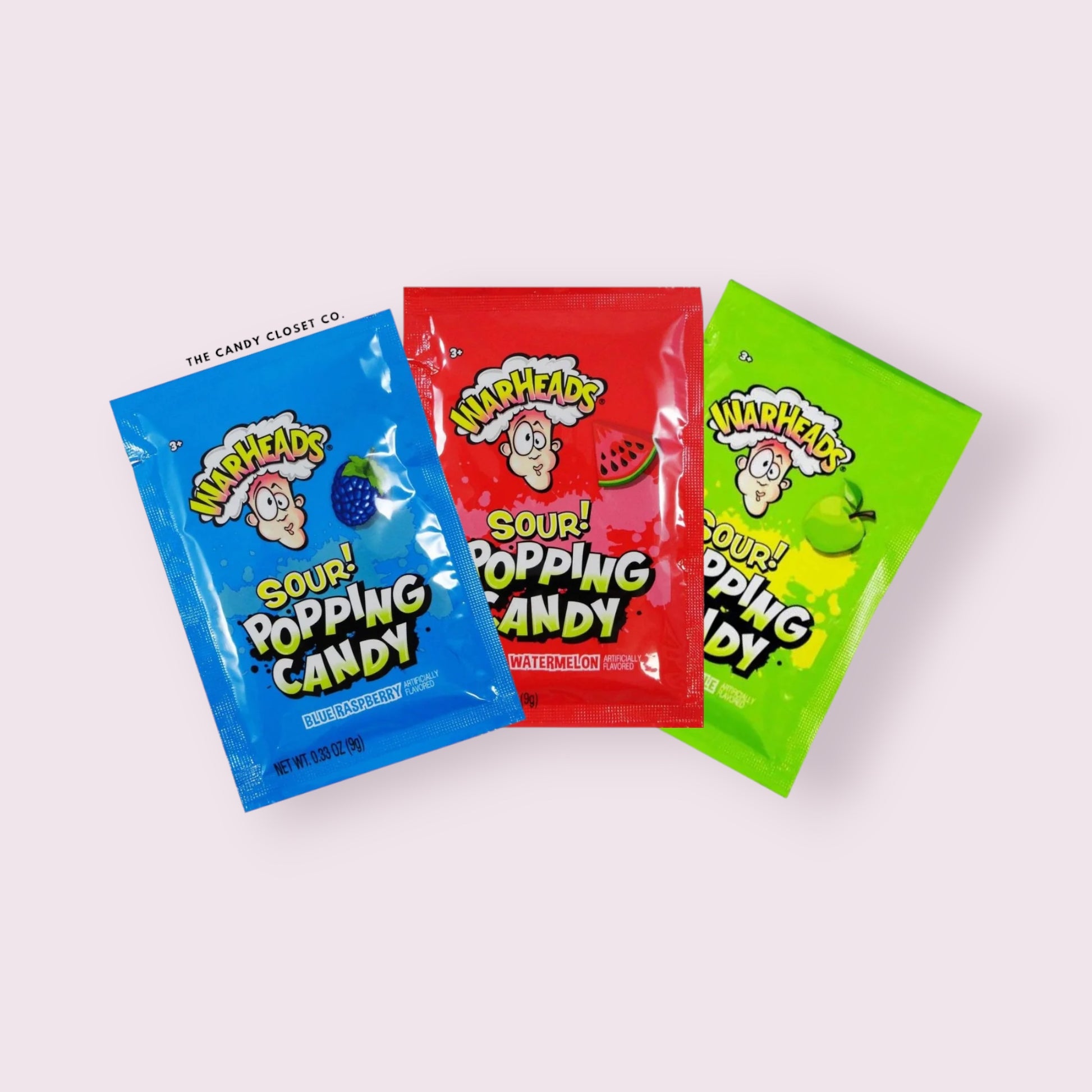 Warhead Sour Popping Candy Pouch  Pixie Candy Shoppe   