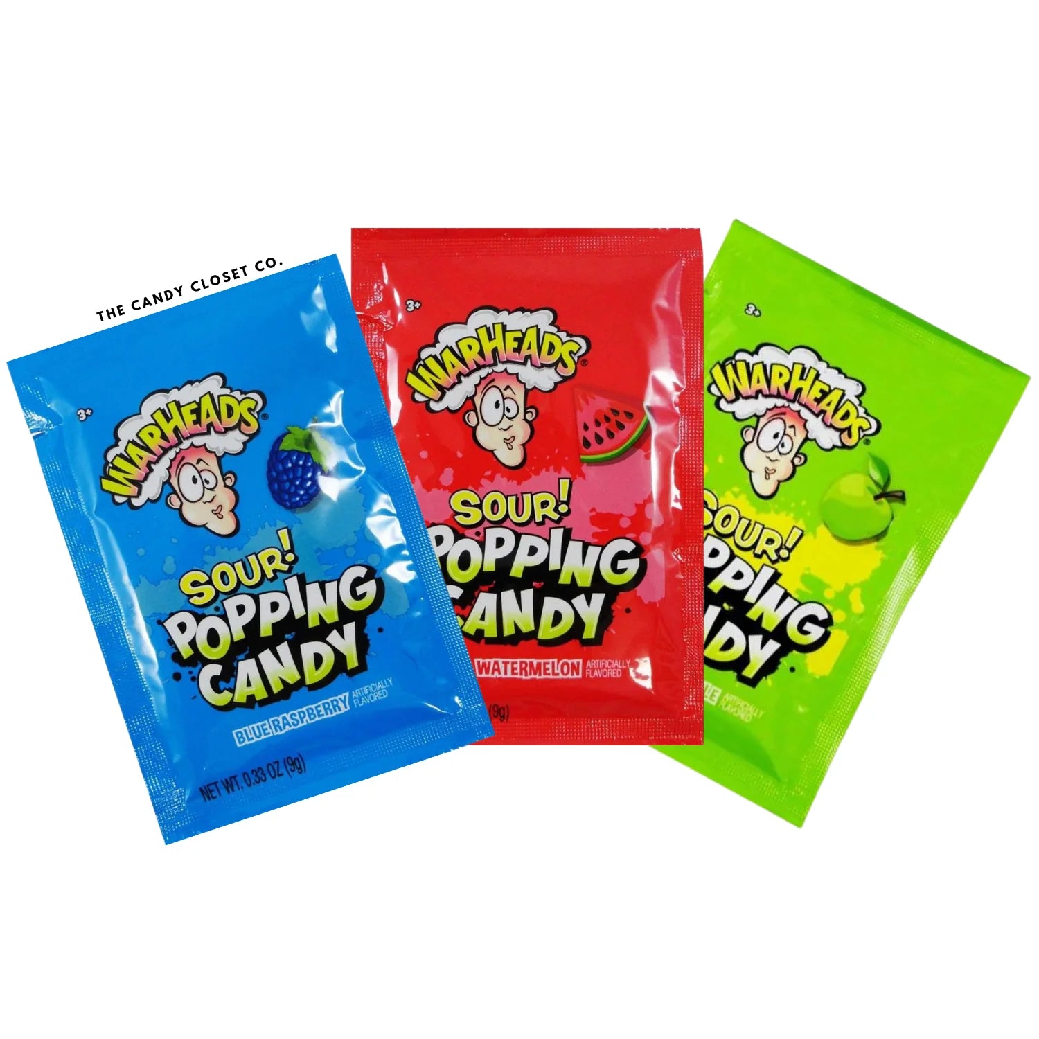 Warhead Sour Popping Candy Pouch  Pixie Candy Shoppe   