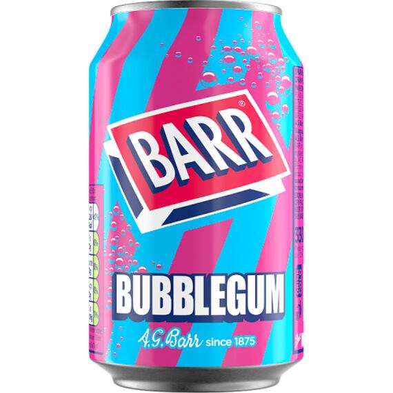 Barr Bubblegum Soda  Pixie Candy Shoppe   