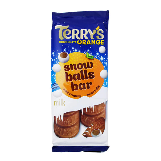 Terrys Chocolate Orange Snow Balls Bar Chocolate Pixie Candy Shoppe   