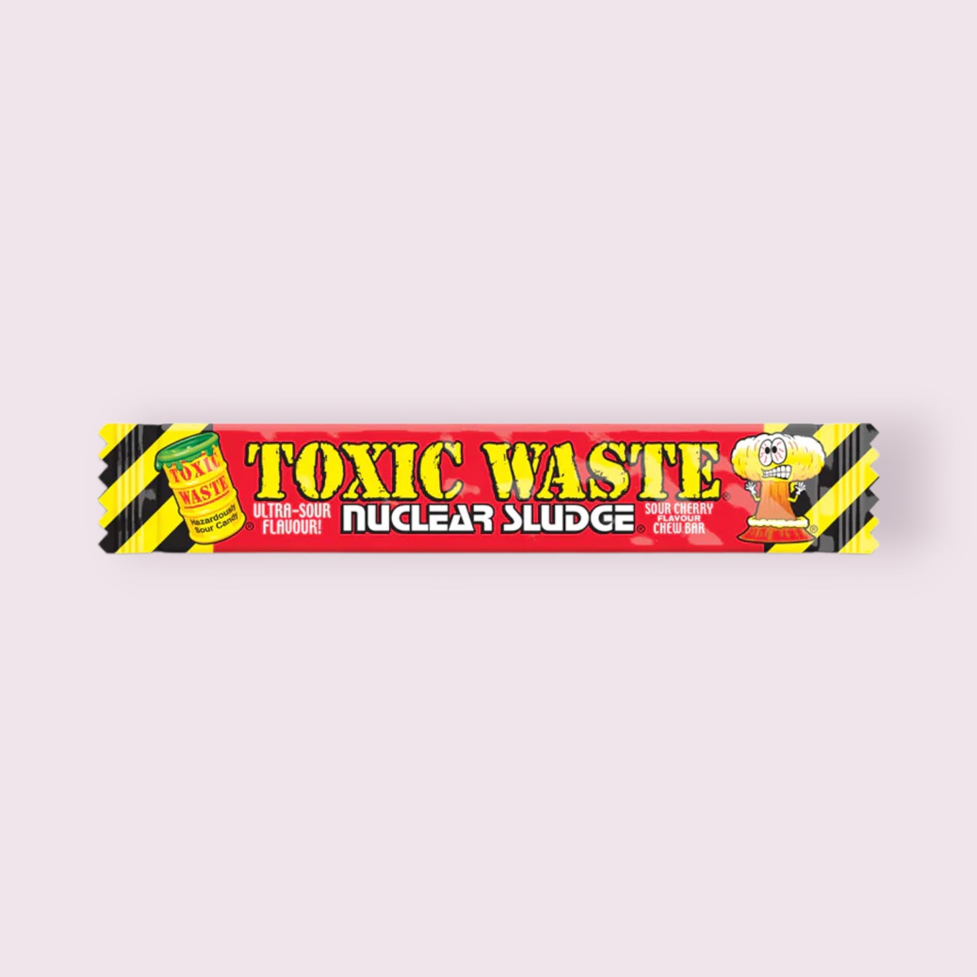 Toxic Waste Nuclear Sludge Sour Cherry Chew Bar  Pixie Candy Shoppe   