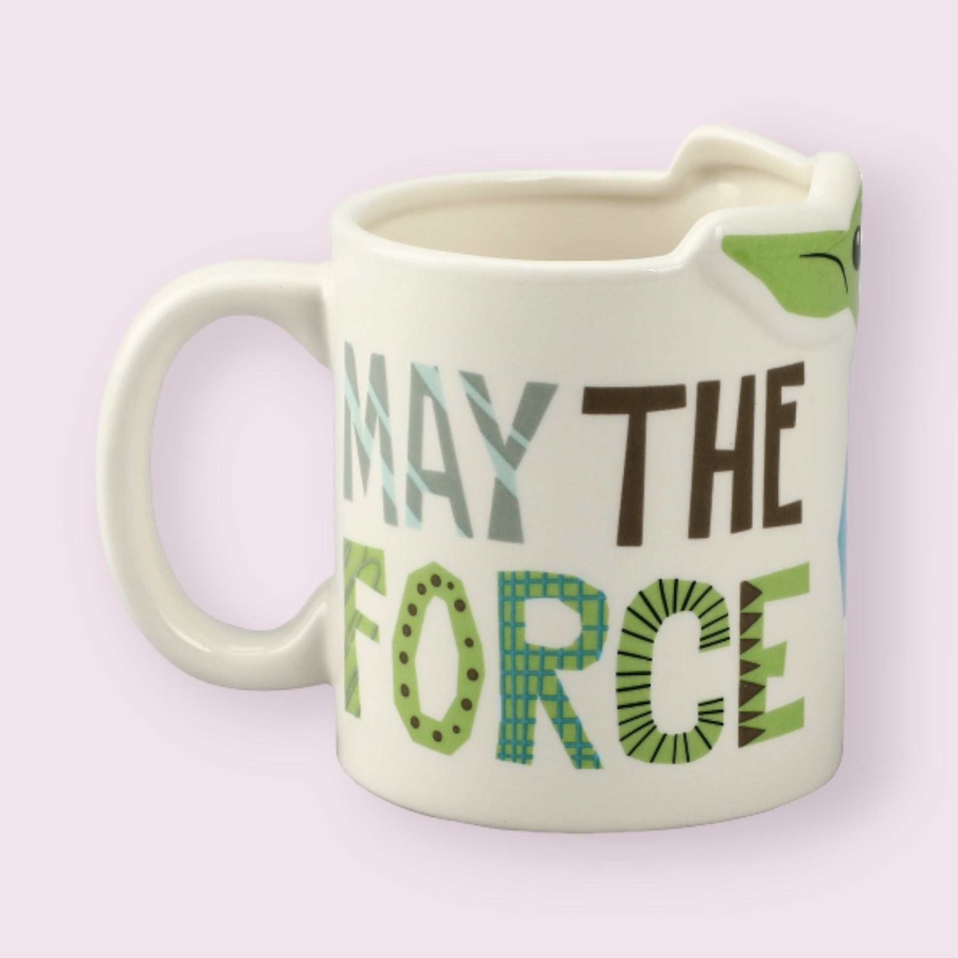‘May the Force Be With You’ Sculpted Mug  Pixie Candy Shoppe   
