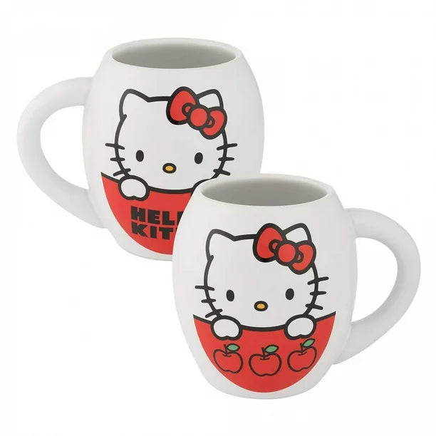 Hello Kitty Apple Mug  Pixie Candy Shoppe   