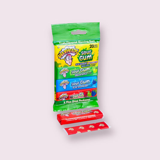 Warheads Sour Gum Packs  Pixie Candy Shoppe   