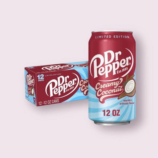 Dr Pepper Creamy Coconut Limited Edition  Pixie Candy Shoppe   