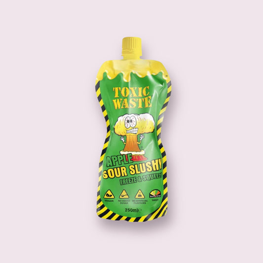 Toxic Waste Apple Sour Slushy  Pixie Candy Shoppe   