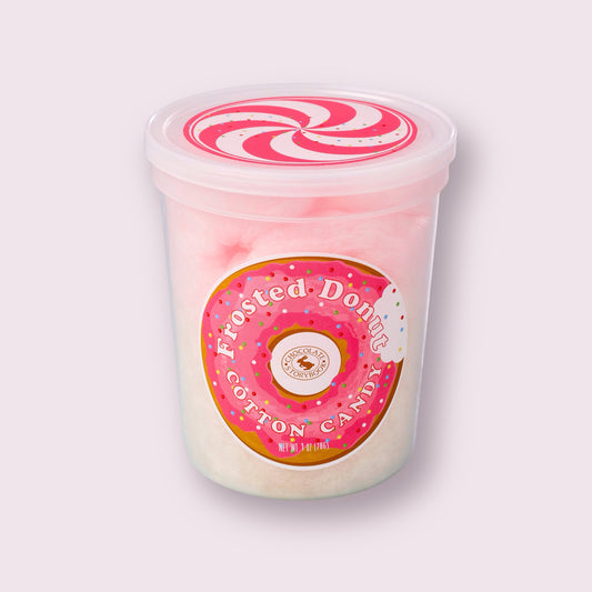 Frosted Donut Cotton Candy  Pixie Candy Shoppe   