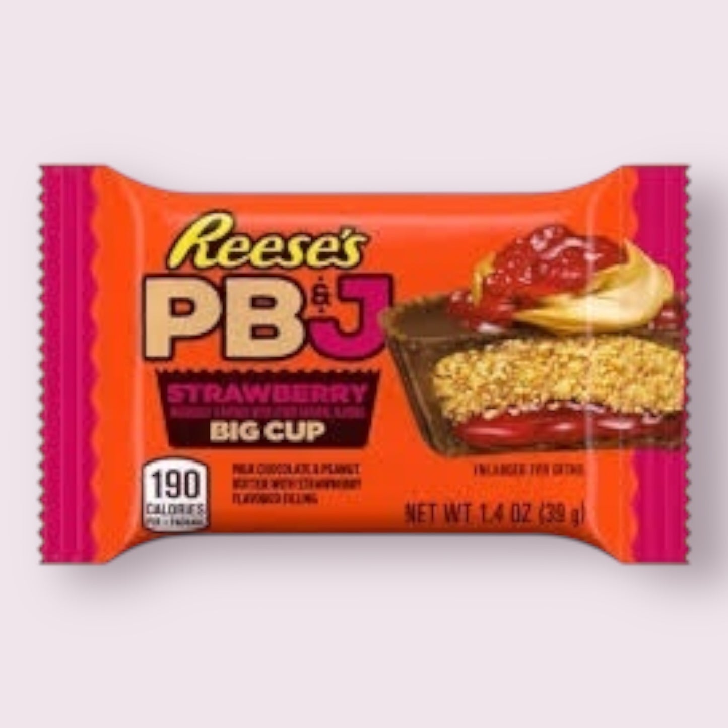 Reese’s PB and J Strawberry Big Cup Pixie Candy Shoppe