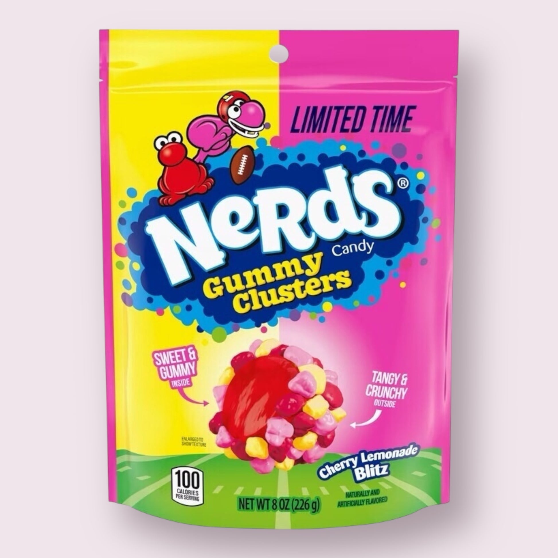 Nerds Clusters Cherry Lemonade Blitz 8oz Pixie Candy Shoppe