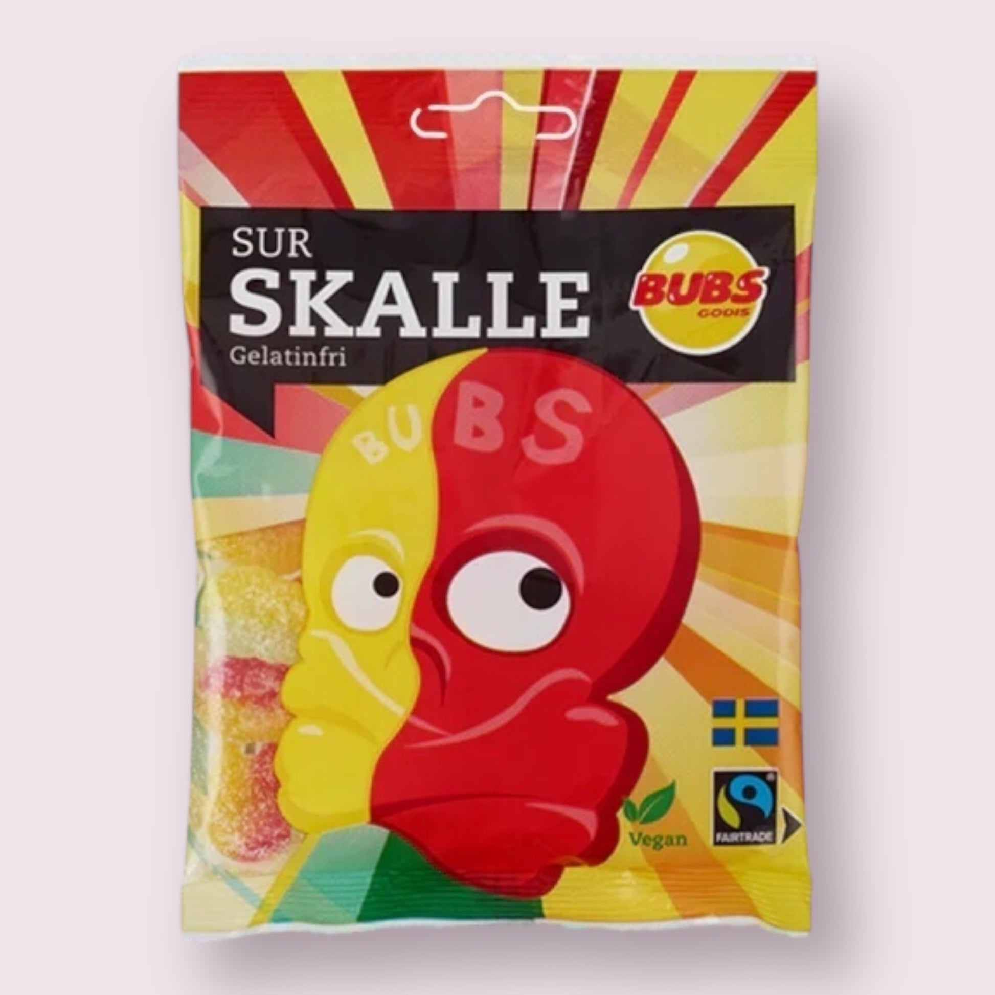 Fruity Lemon Sour Skull Bubs Pixie Candy Shoppe