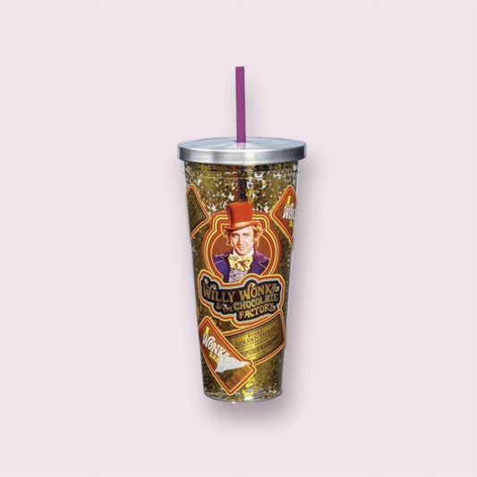 Willy Wonka Golden Ticket Insulated Cup Pixie Candy Shoppe