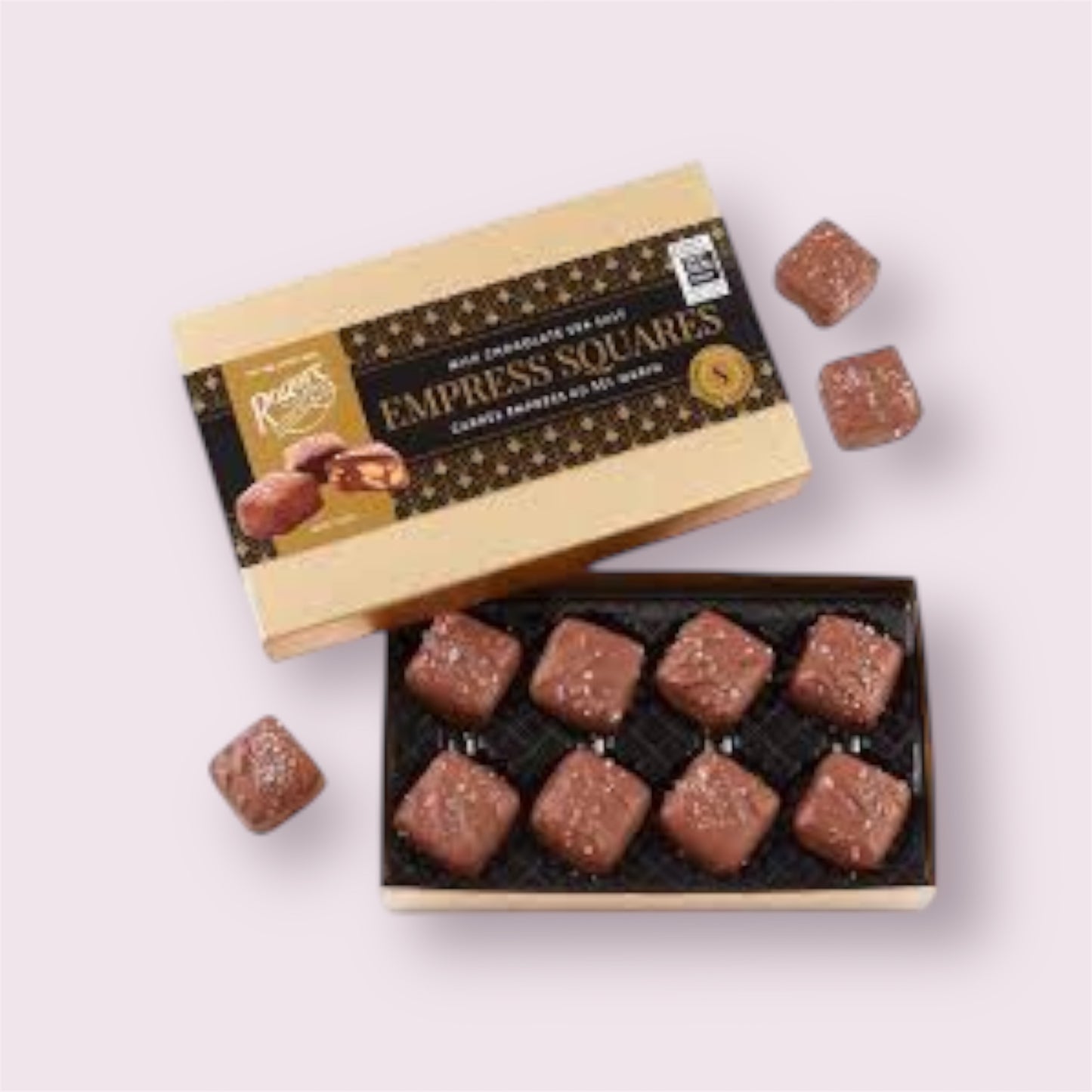 Milk Chocolate Sea Salt Empress Squares