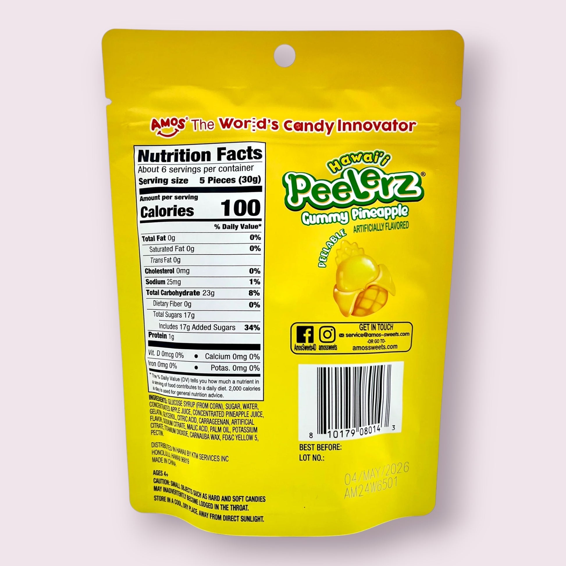 Pineapple Peelerz Bag Pixie Candy Shoppe