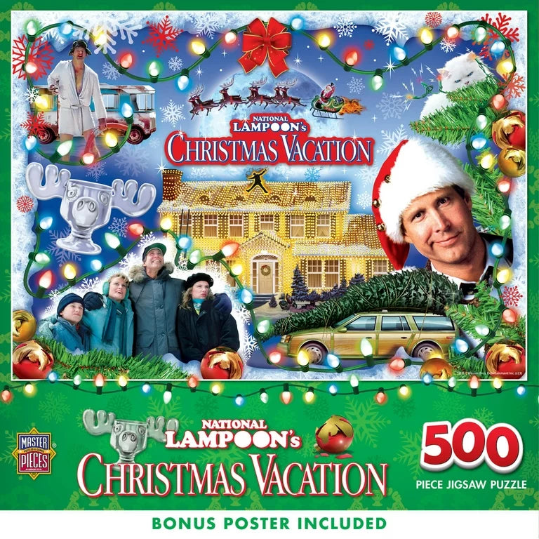 National Lampoons Christmas Vacation Puzzle 500pc  Pixie Candy Shoppe   
