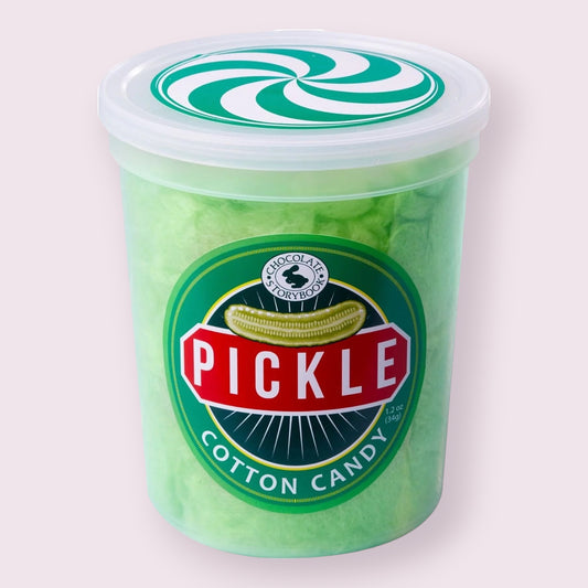 Pickle Cotton Candy Tub  Pixie Candy Shoppe   