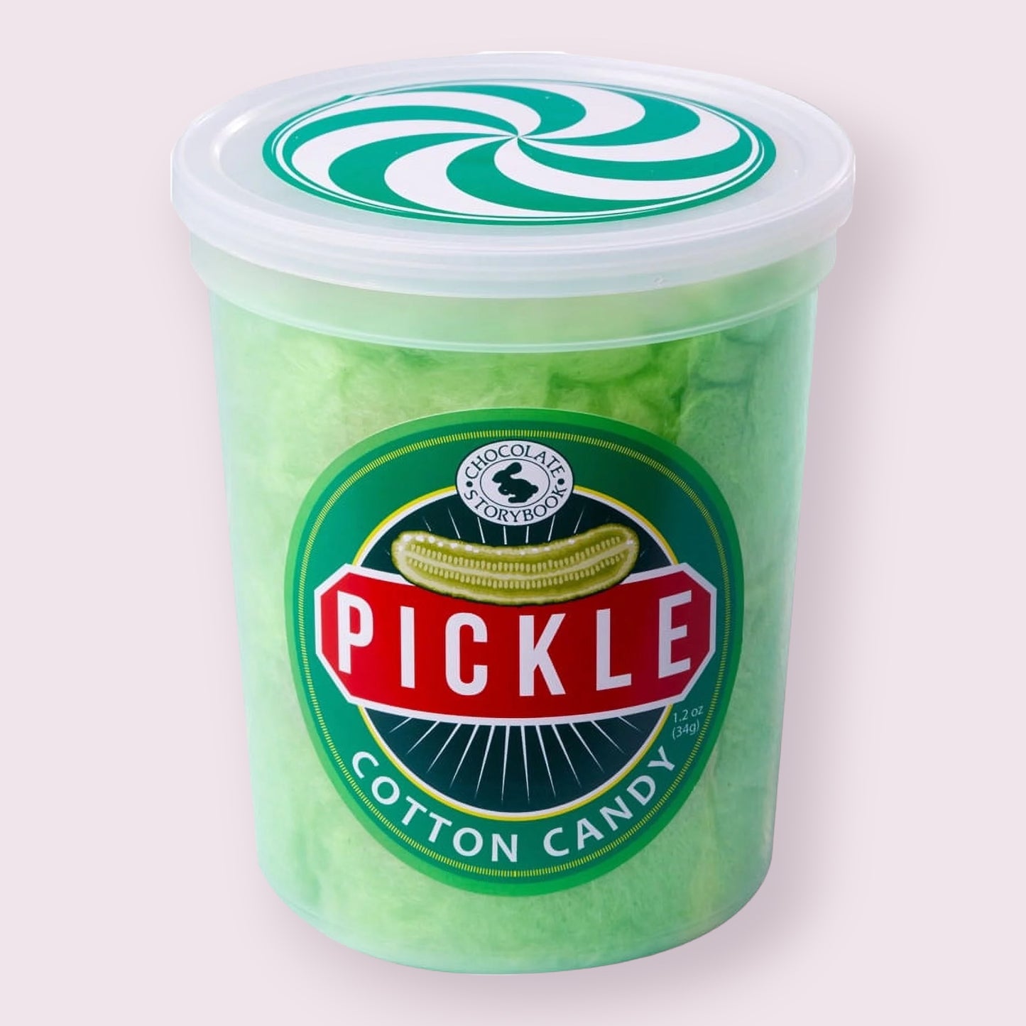 Pickle Cotton Candy Tub  Pixie Candy Shoppe   