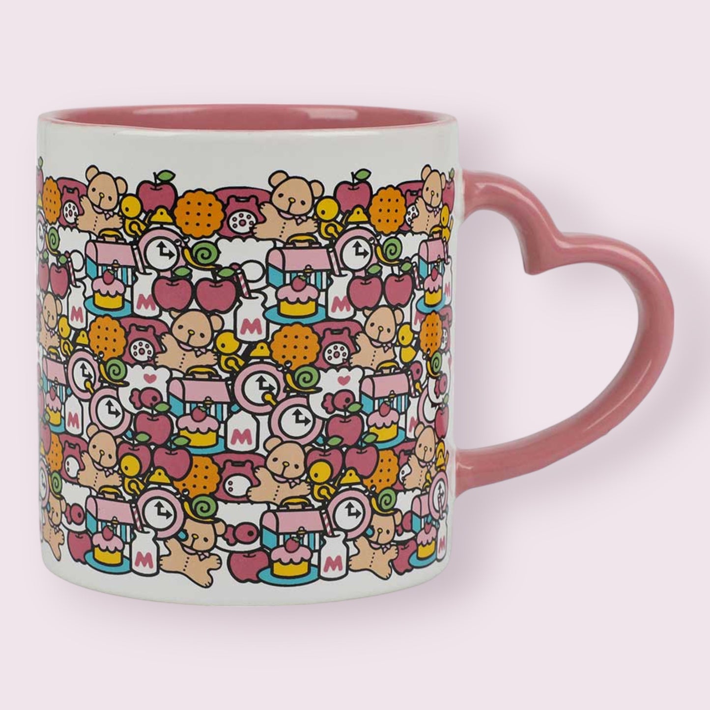 Hello Kitty Mug With Heart Handle Pixie Candy Shoppe