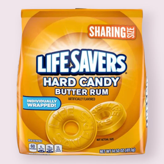 LifeSavers Butter Rum Share Size Bag  Pixie Candy Shoppe   