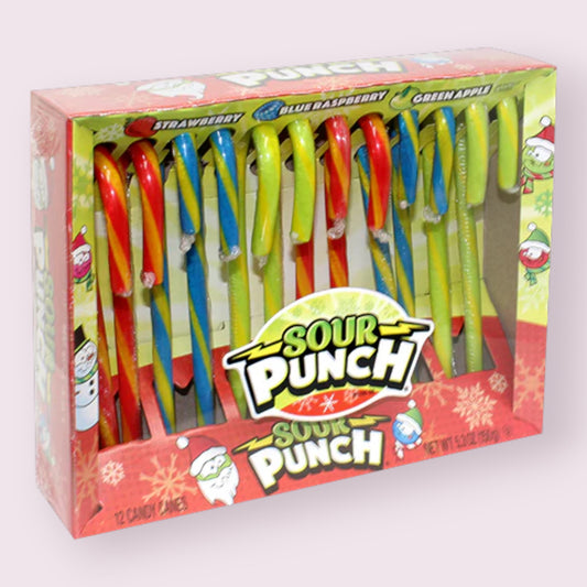 Sour Punch Candy Canes  Pixie Candy Shoppe   