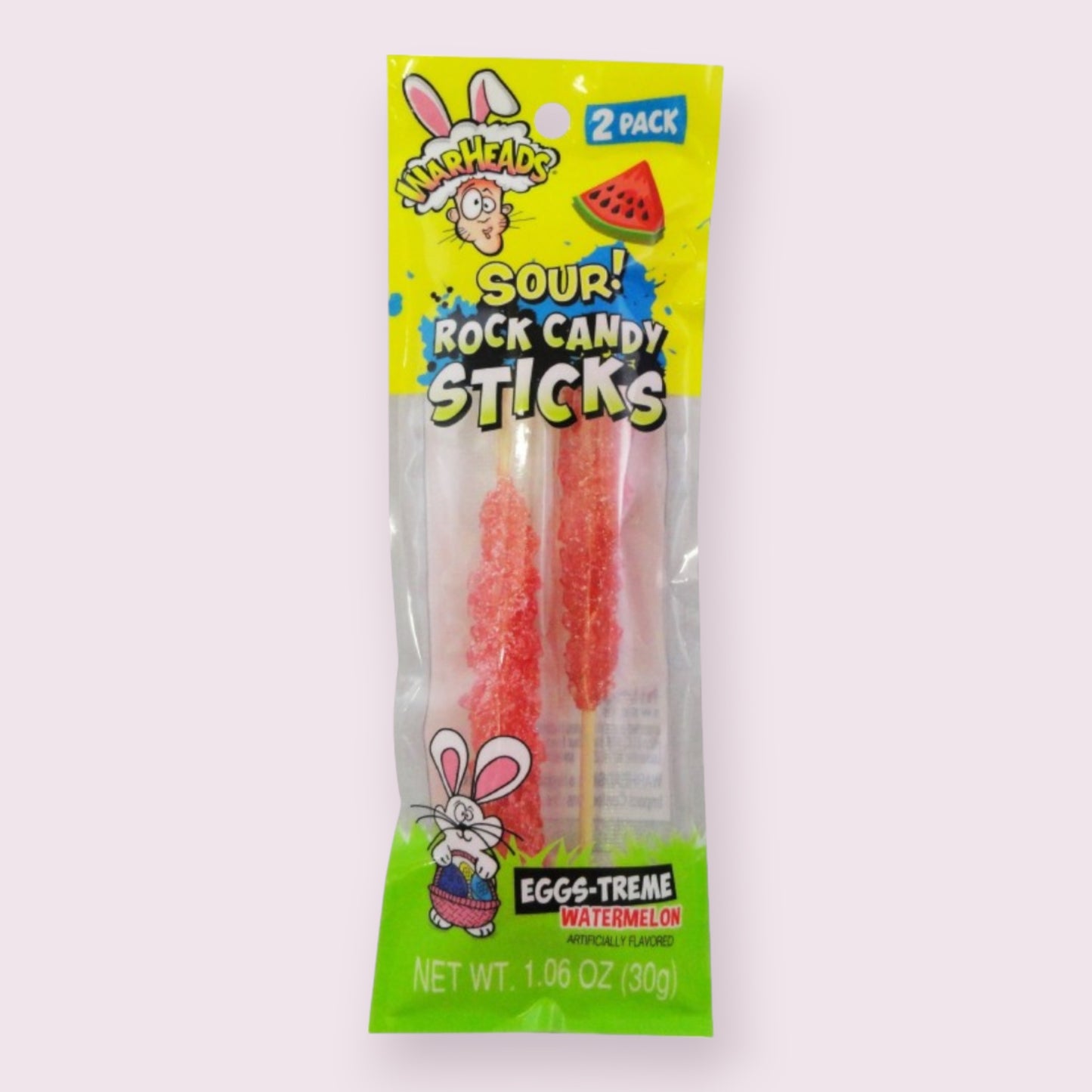 Warheads Easter Sour Rock Candy Sticks 2 Pack Pixie Candy Shoppe