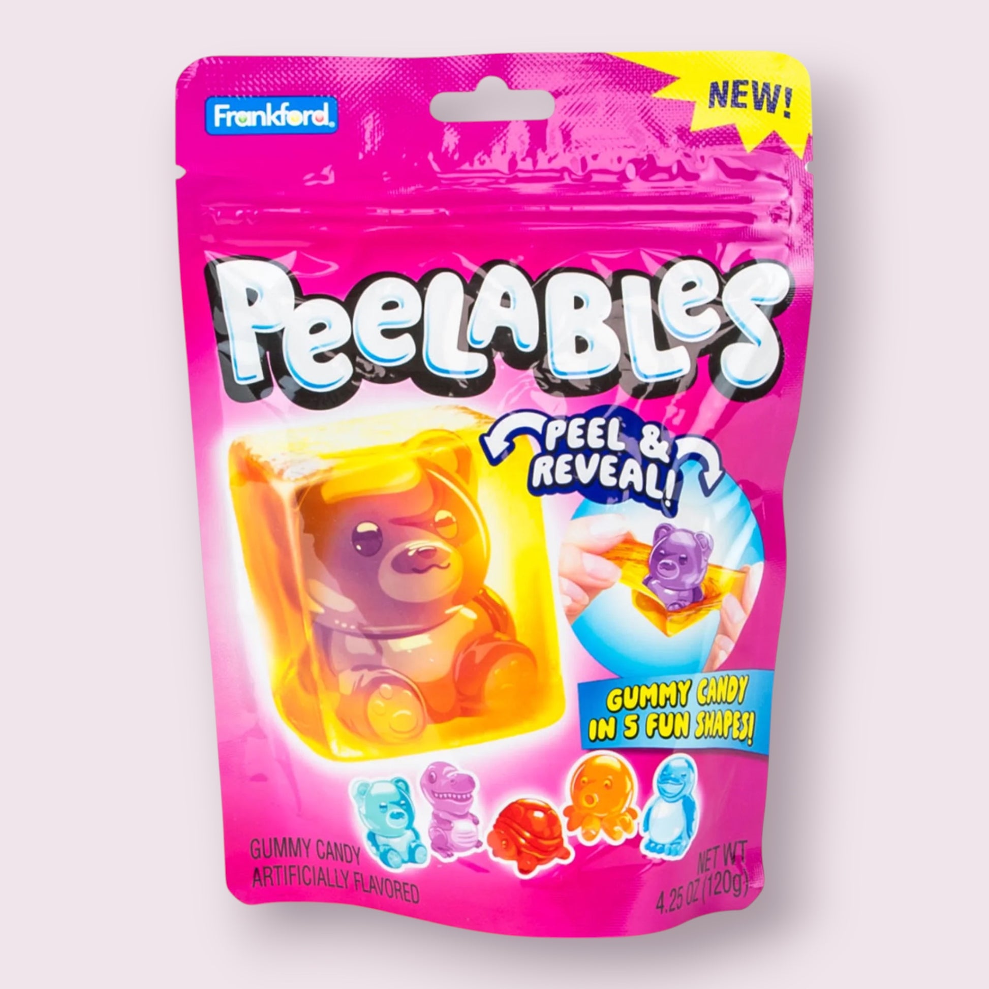 Frankford Peelables Gummy Candy (5 Different Shapes) Pixie Candy Shoppe