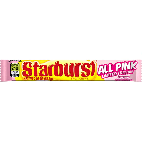 Starburst All Pink Candy  Pixie Candy Shoppe   
